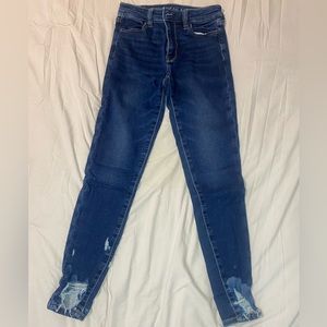 American eagle high rise size 2 jeans